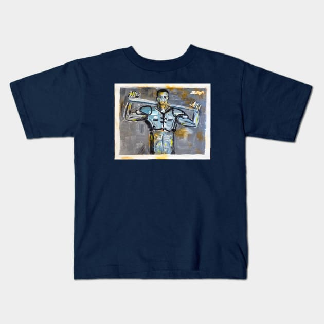 Bo Jackson Kids T-Shirt by ElSantosWorld